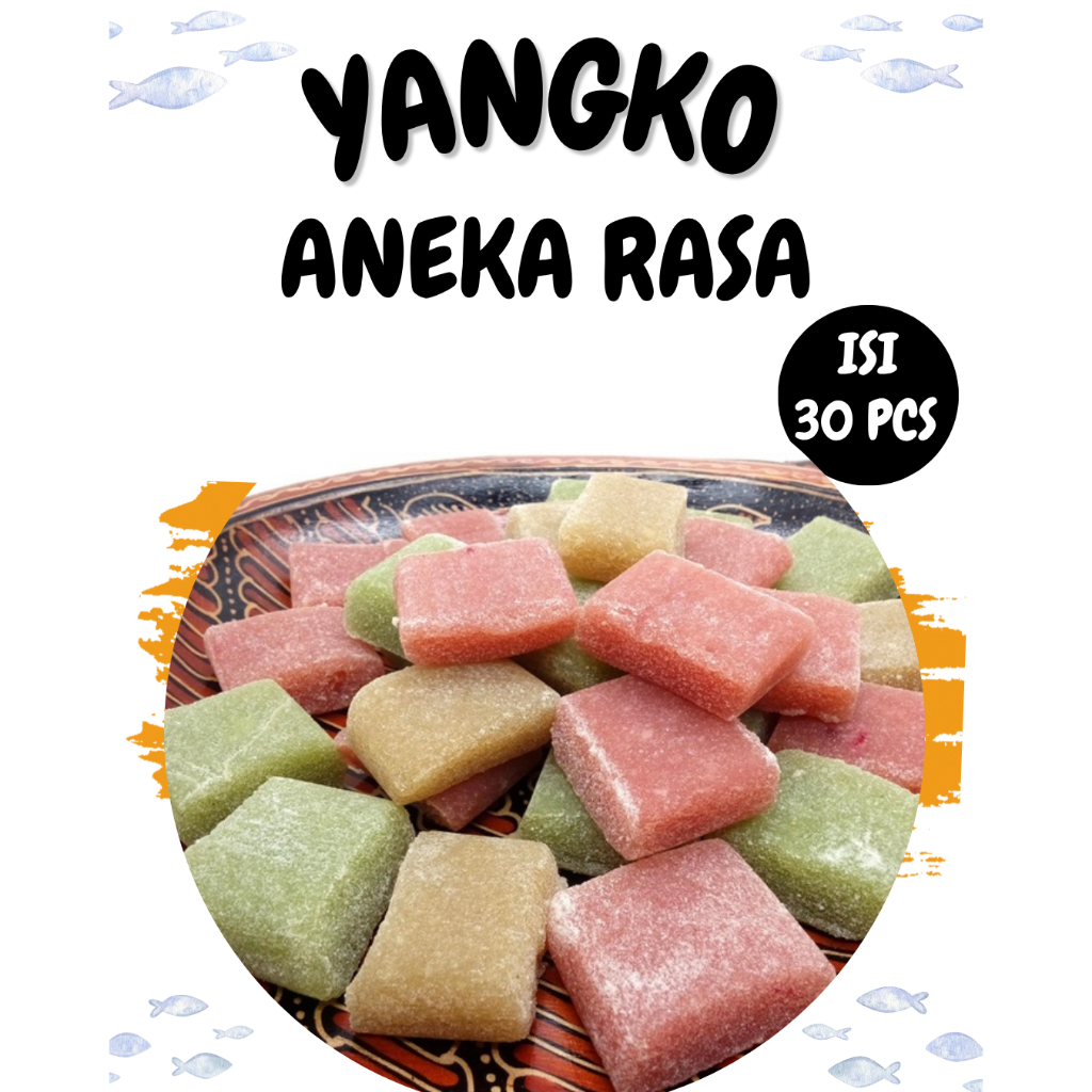 

Yangko Aneka Rasa [ Khas Kotagede Jogja] - isi 30 biji