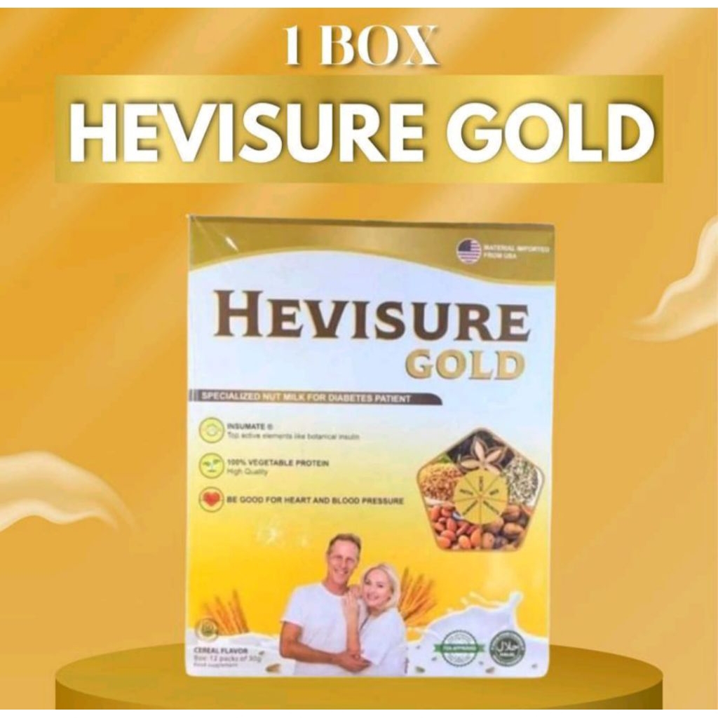 

( Terlaris ) Hevisure Gold Asli Susu Herbal Kacang Nabati Untuk Diabetes, Kencing Manis dan Gula Terbaik