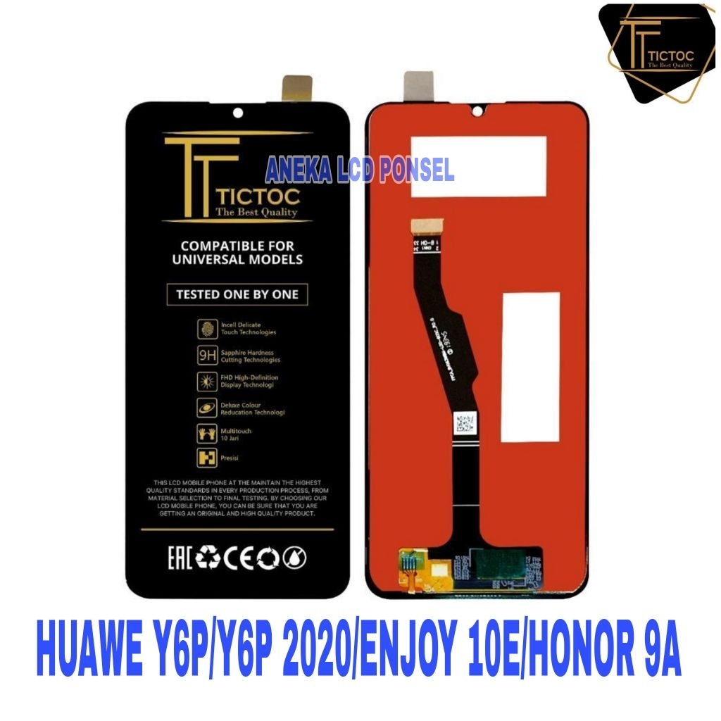 LCD HUAWE Y6P/Y6P 2020/ENJOY 10E/HONOR 9A