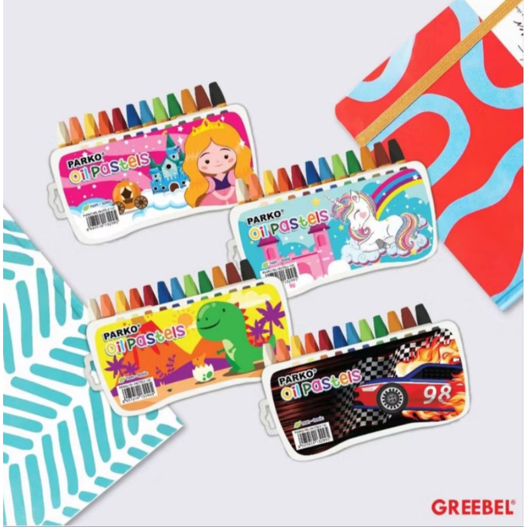 

PARKO / KRAYON PARKO / CRAYON 12 WARNA / GREEBEL
