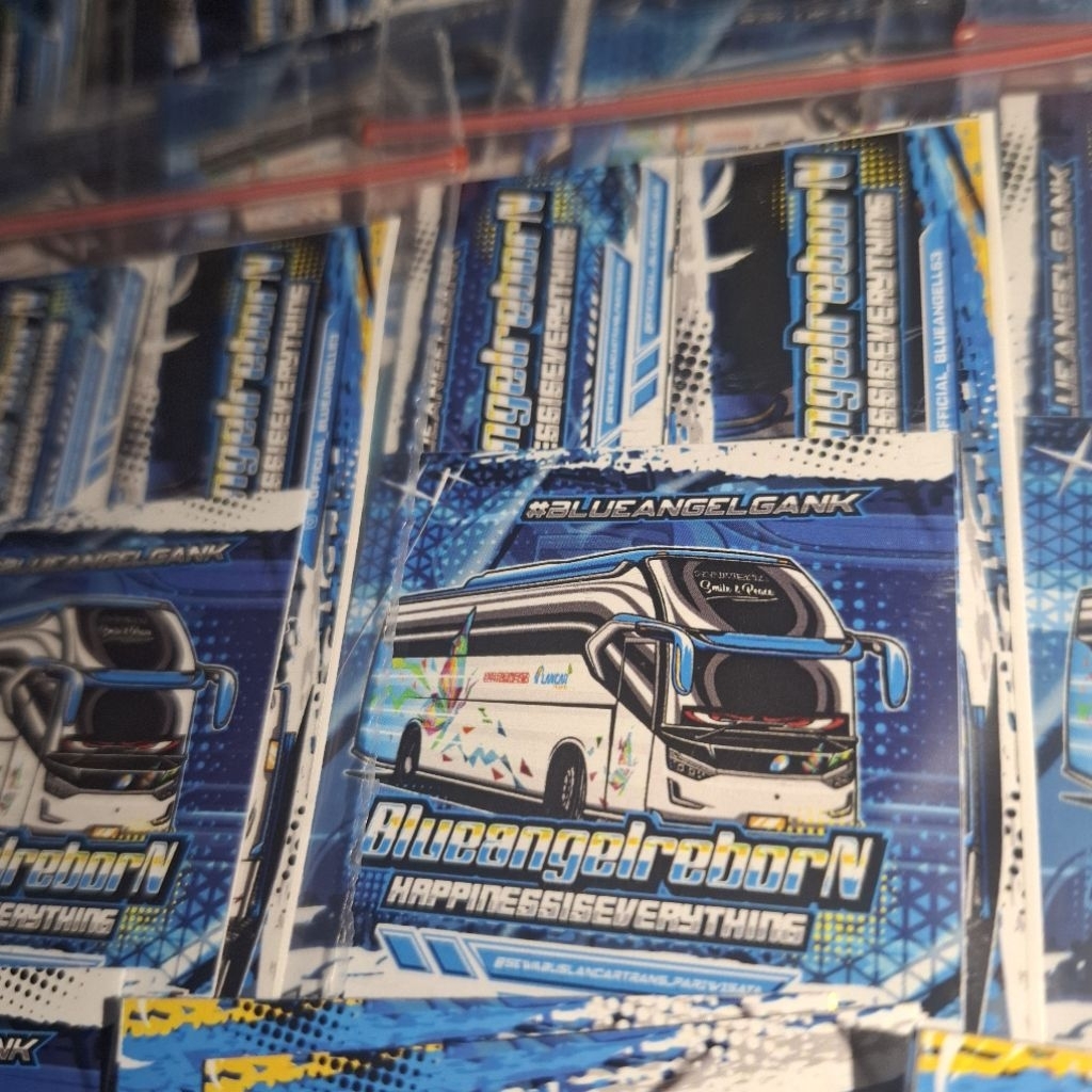 

STIKER BUS LANCAR TRANS BLUEANGEL