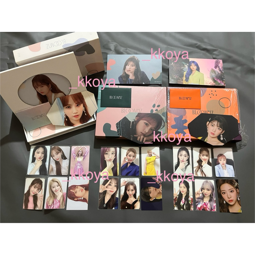 [ take all ] official iz*one izone bloom*iz bloomiz album photocard yena yuri yujin wonyoung eunbi m