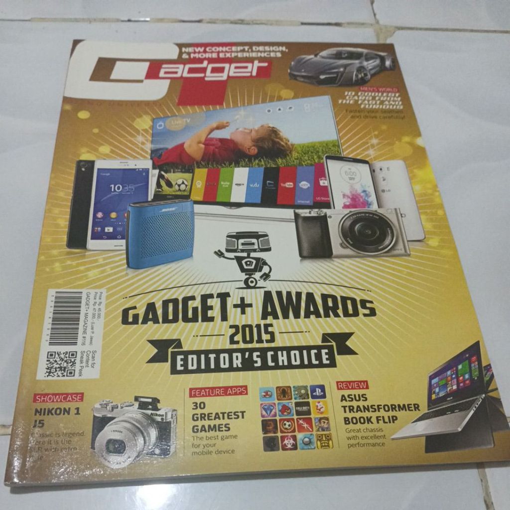Majalah GANDGET New Concept, Design & More Experience