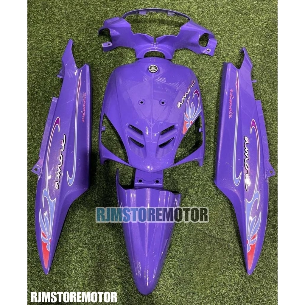 full body halus yamaha mio sporty ungu lilac lembayung gold