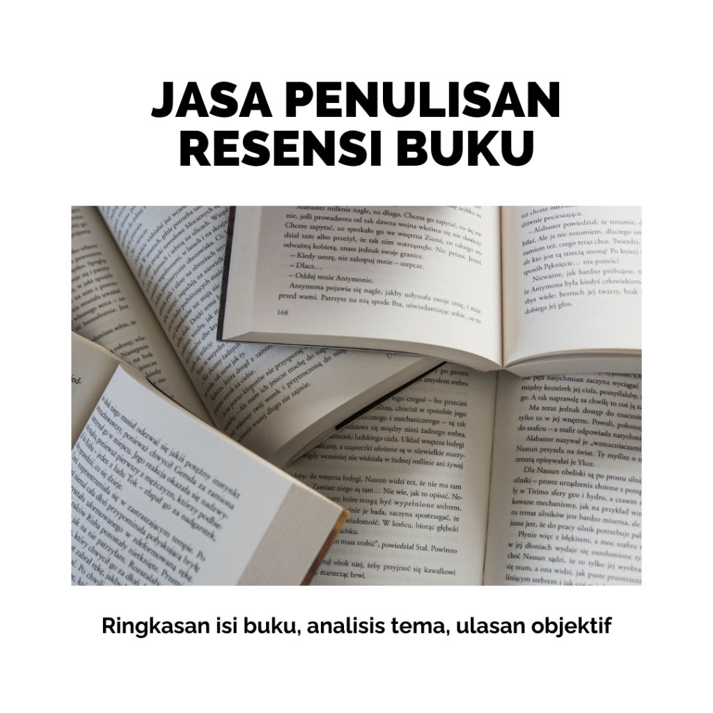 Jasa Penulisan Resensi Buku