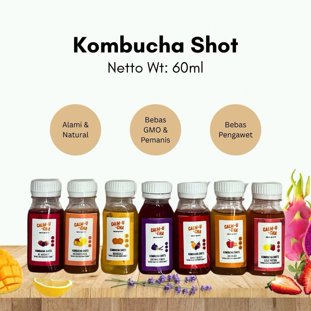 

Kombucha Shot Paket - @60ml