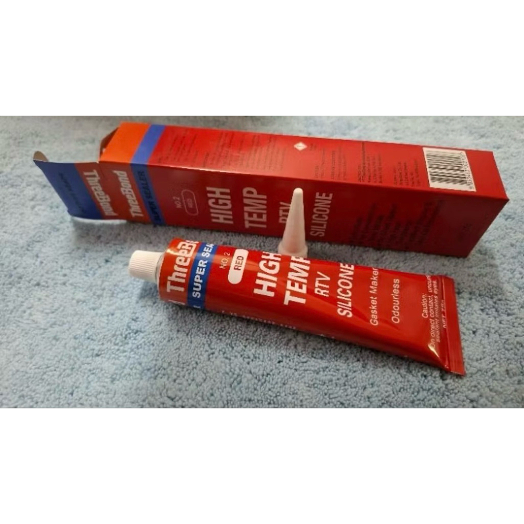 

Lem Threebond HIGH Temp RTV Silicone Red Merah 75gr ( harga per biji )