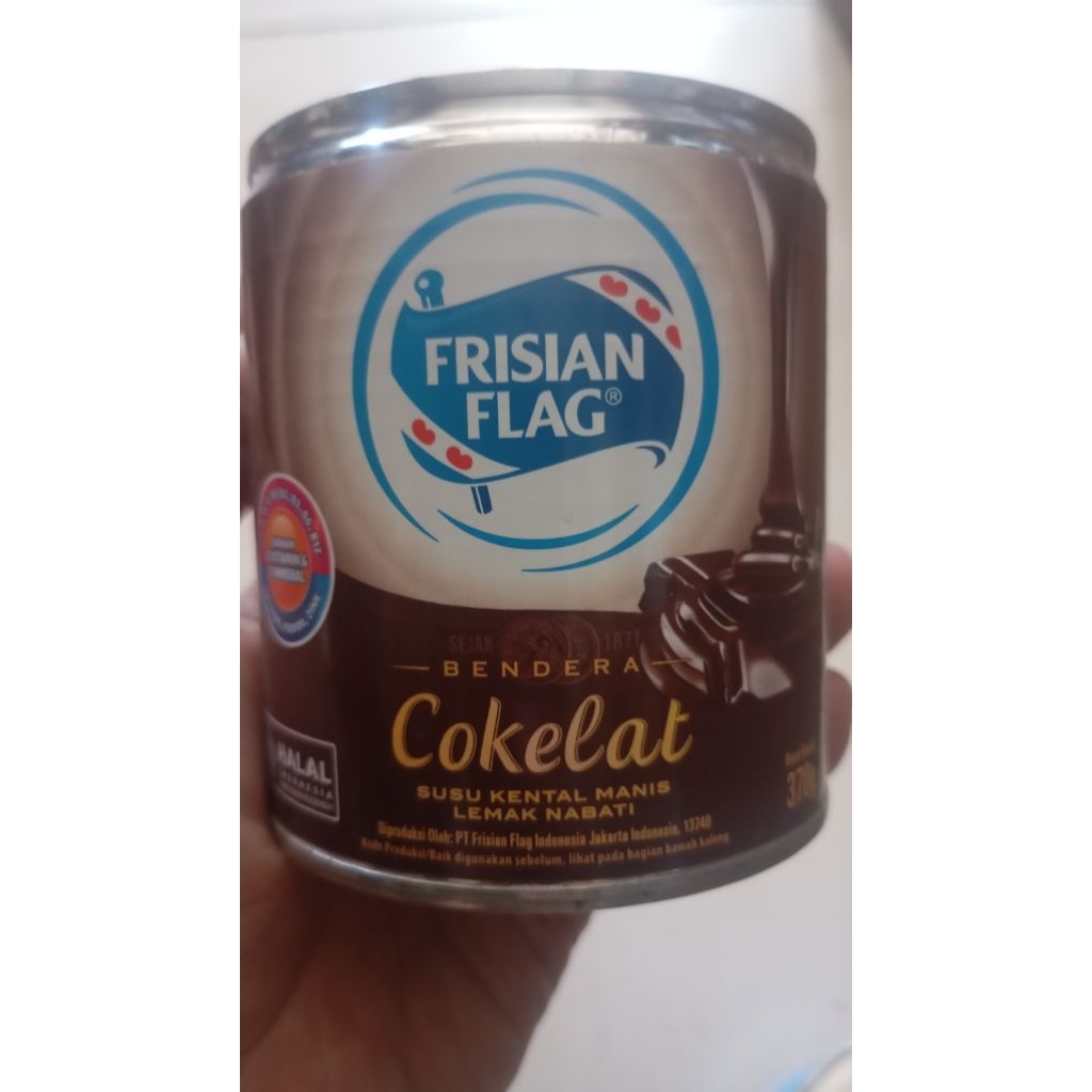 

susu kental manis frisian flag coklat susu bendera kaleng