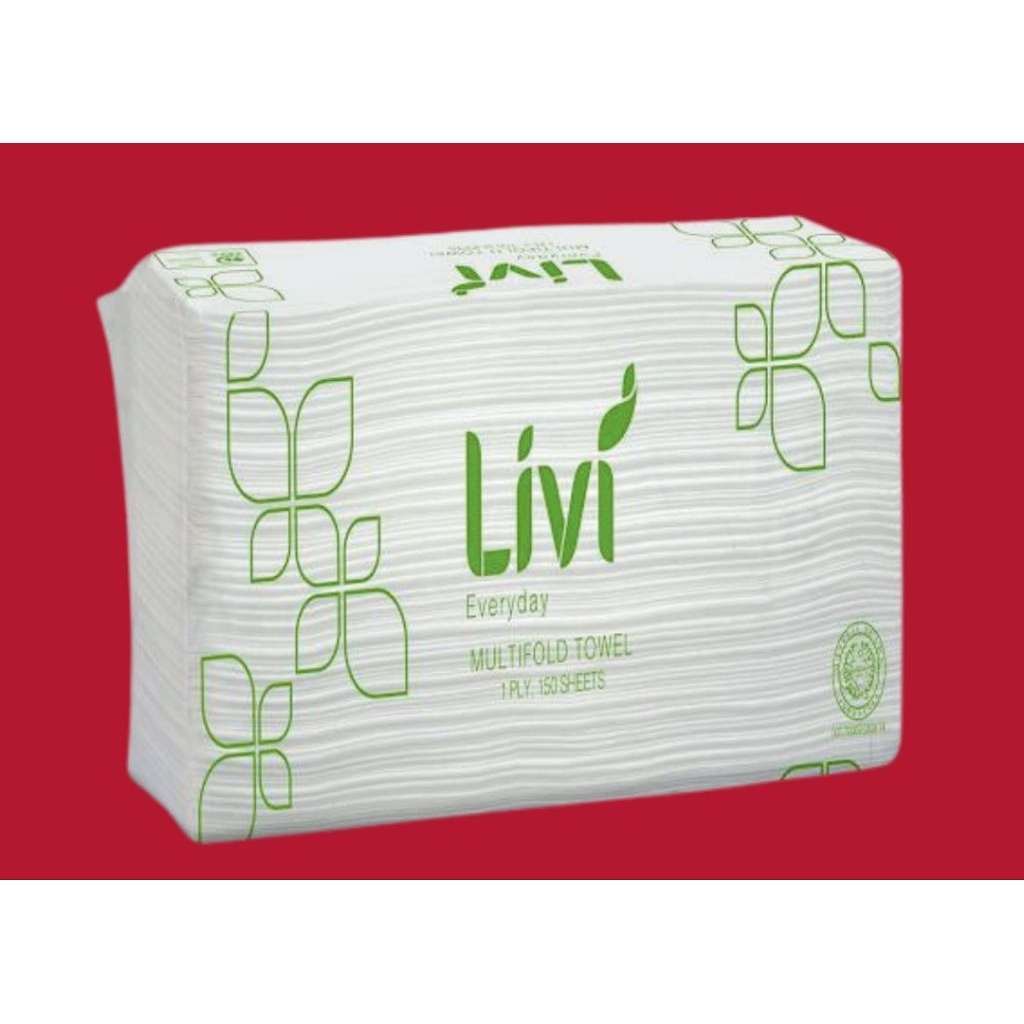 

Tisu Livi Handtowel isi 150 sheet