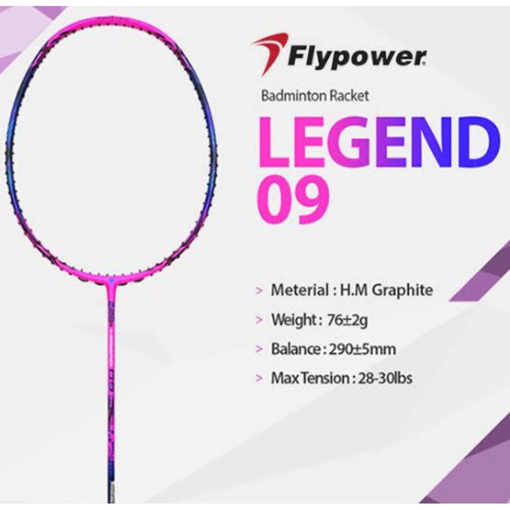 raket flypower legend 09 original