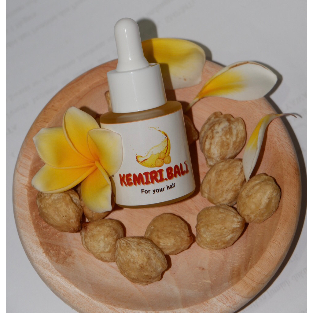 Minyak Kemiri Jernih dengan Ekstra Rosemary Asli Bali/Candlenut Oil With Rosemary Extract / Minyak K