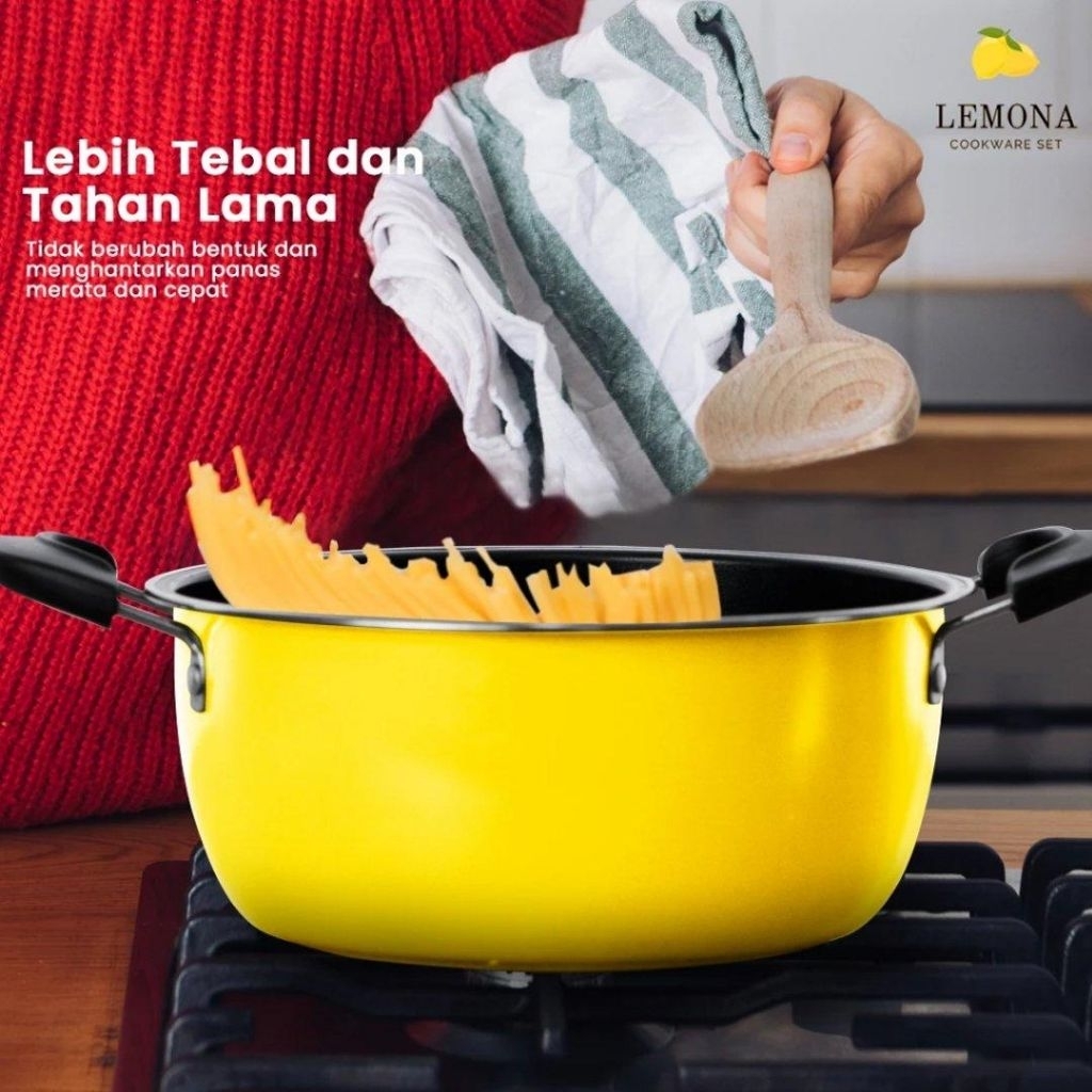 ASTA LEMONA 7PCS (CKK) - PANCI ANTI LENGKET TUTUP KACA SET 7PCS