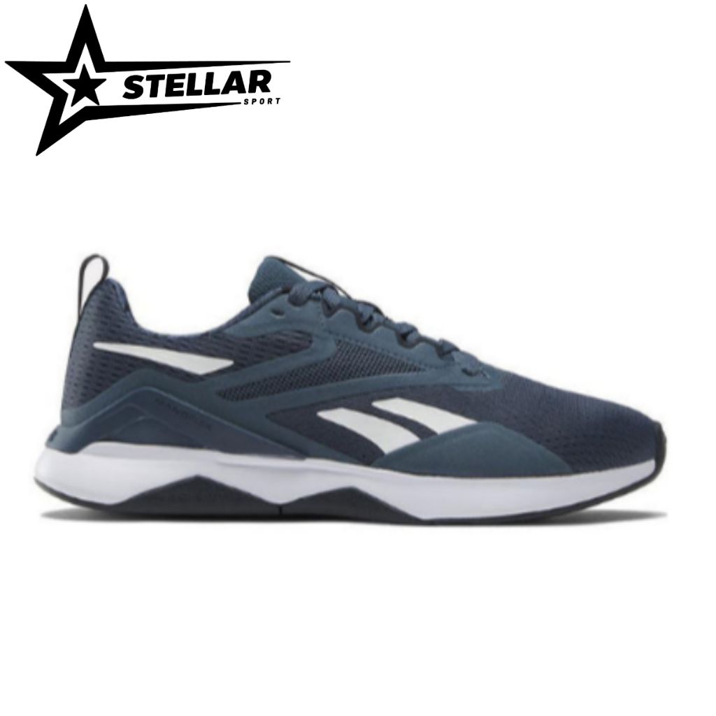 SEPATU REEBOK MEN NANOFLEX TR 2.0 DARK BLUE TRAINING ORI100% BNIB 100074538