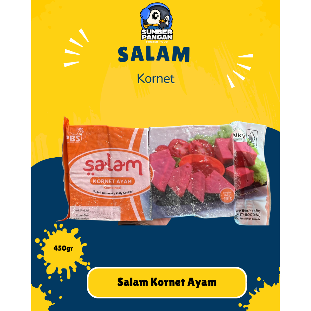 

Salam Kornet ayam 450gr/Kornet