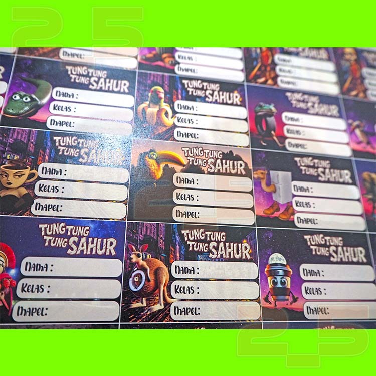 

Stiker Label buku Mata Pelajaran Tema Tung Tung Sahur (BELUM DIPOTONG SATUAN)