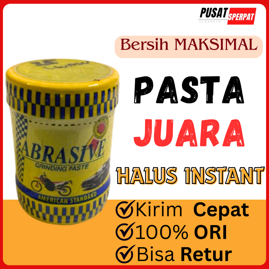 ABRASIVE GRINDING PASTE - 1PCS GOSOK HALUS KUAT MAKSIMAL, AMPELAS CEPAT BERSIH, POLES PRESISI