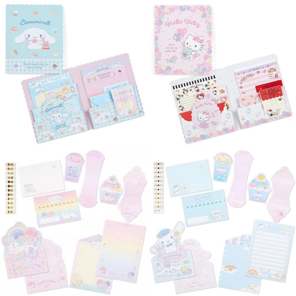 

RK Surat Menyurat Kertas Set Letter Greeting Amplop Motif Lucu Karakter Kartun Sanrio Hello Kitty