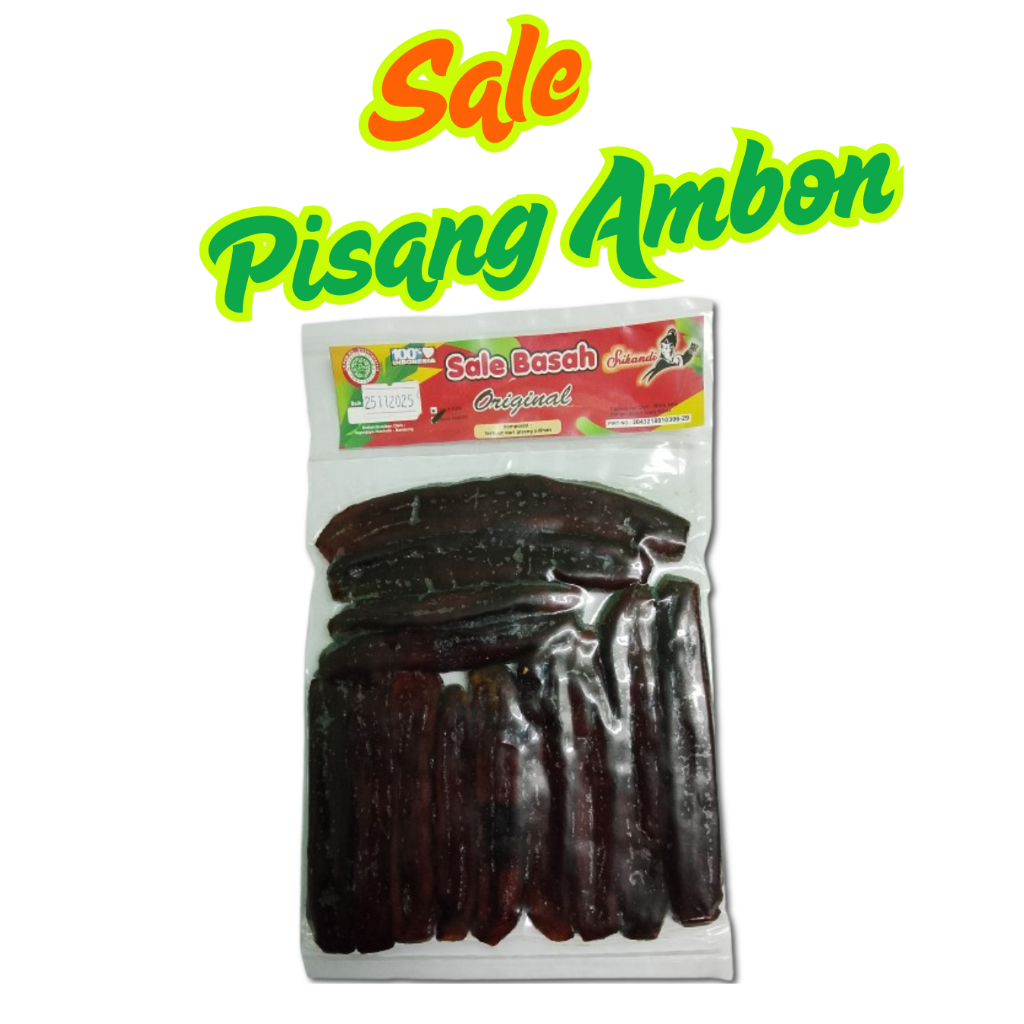 

Sale Pisang Ambon Manis - Camilan Sehat Tanpa Pengawet