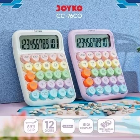 

Calculator Kalkulator aesthetic CC-76CO 12 digits