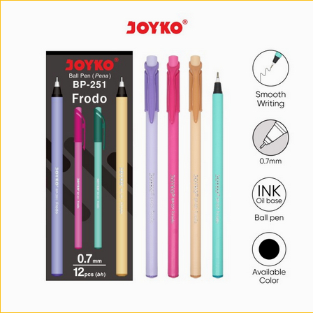 

Pulpen balpen ballpoint joyko bp 251 frodo isi 12