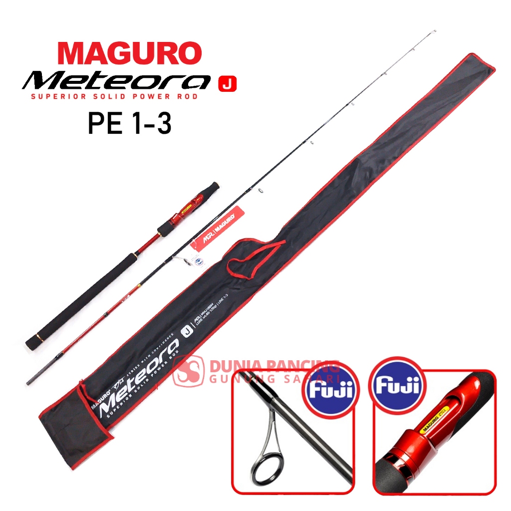 Joran Spinning | OH Maguro Meteora J & BJ | PE 1-3 | PE 2-4 | JORAN FUJI | JORAN LAUT | CARBON