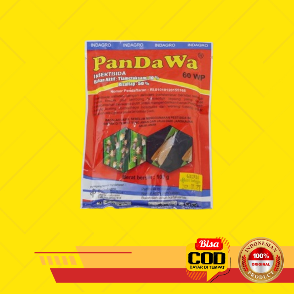 Insektisida Pandawa 60WP Kemasan 100 Gram Pandawa