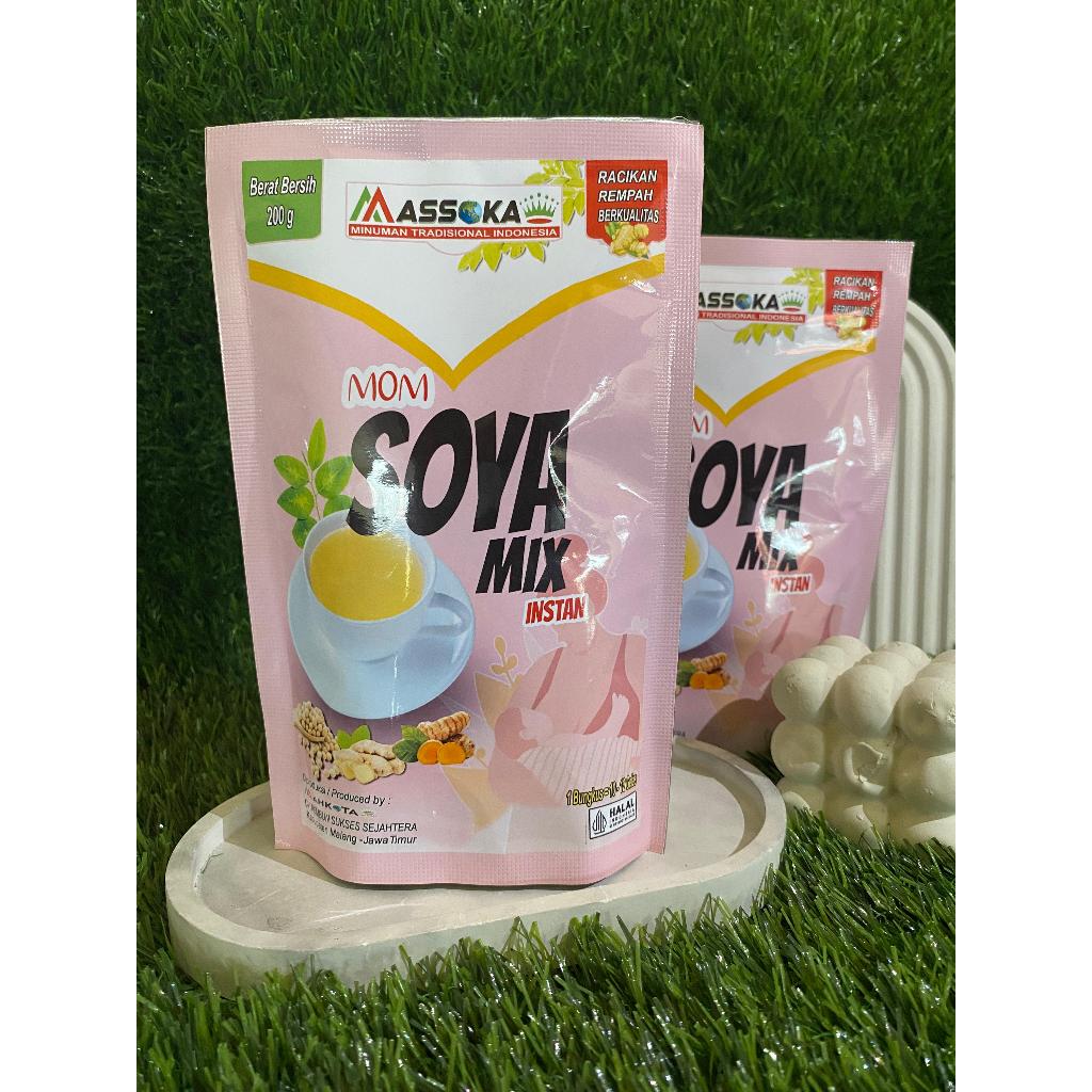 

MOM SOYA MIX MASSOKA - MINUMAN HANGAT SERBUK