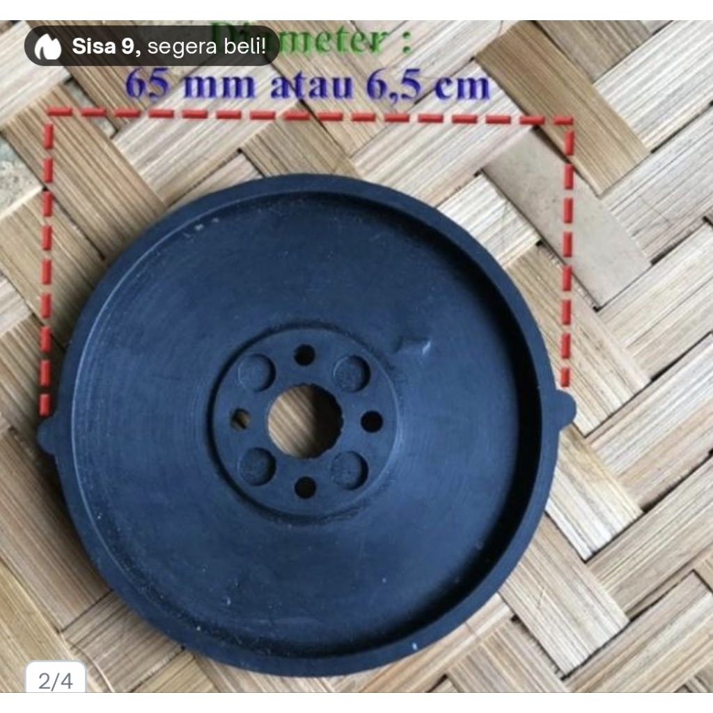 karet membrant lp 100 dan lp 60 merk resun lp karet pengganto