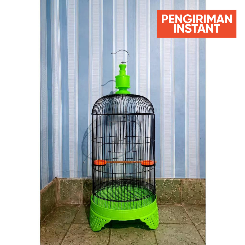 Sangkar Burung Besar GRADE A WARNA D33 T90 Kandang Ram Besi Tebal Kenari LoveBird Pleci Perkutut Put