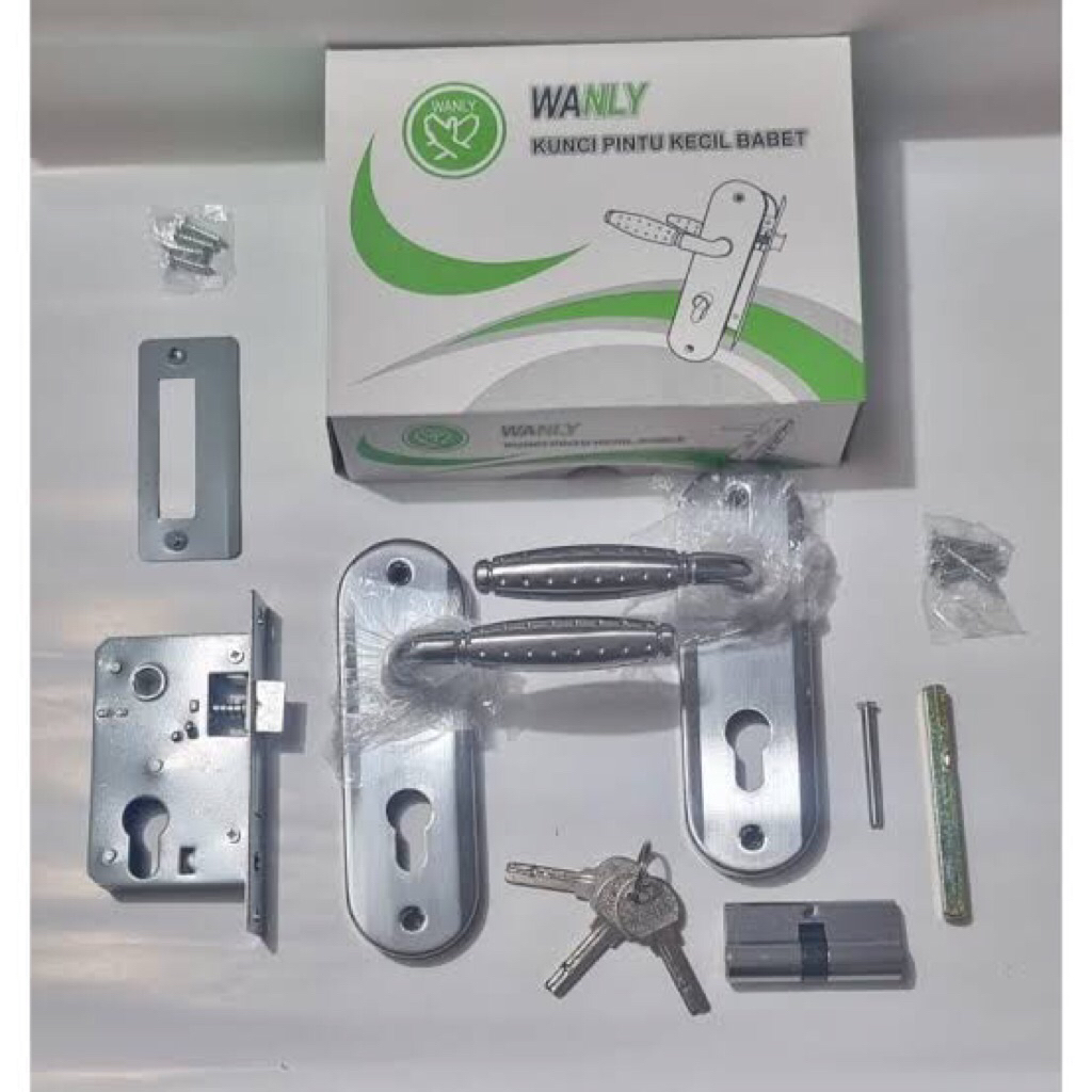 Handle Pintu Kayu kecil Wanly 15cm / slot Pintu Rumah kecil 1 set