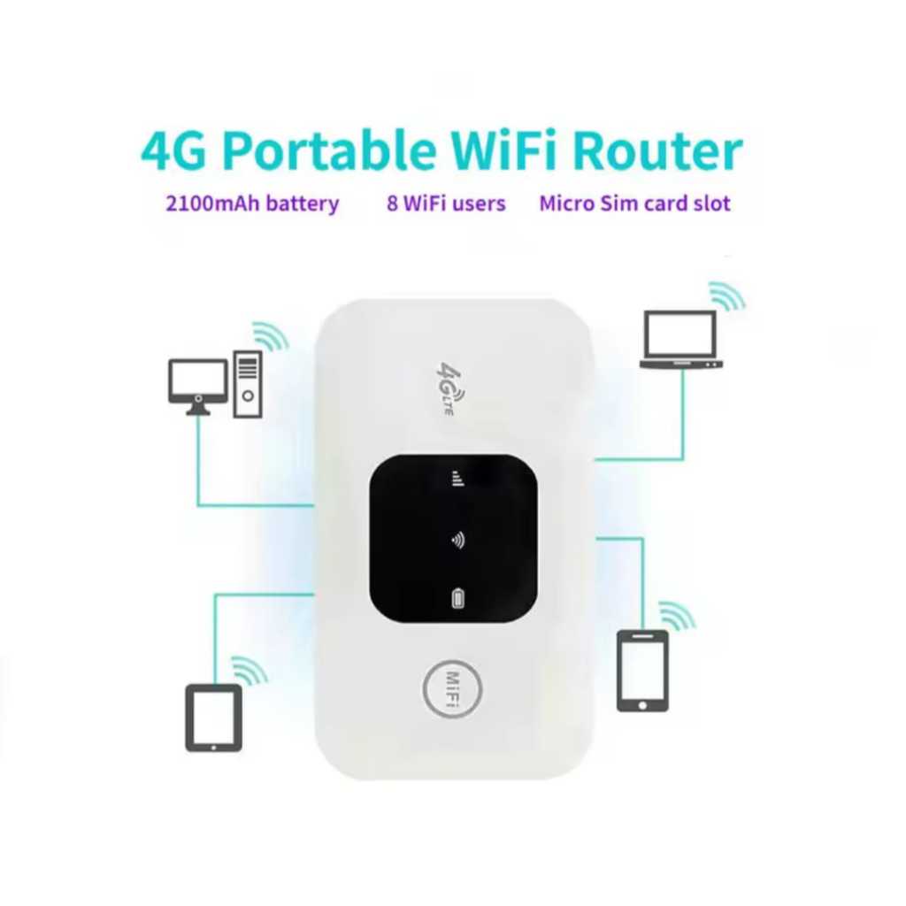 MIFI MODEM WIFI 4G/5G UNLOCK ALL OPERATOR Portable Mobile WiFi Kecepatan Tinggi untuk PC Laptop Pons