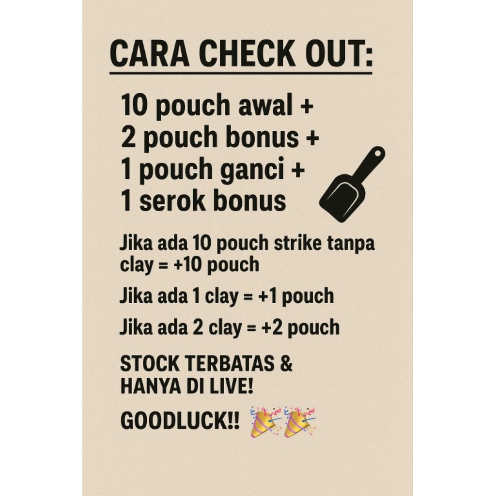

Blind Pack 10pouch