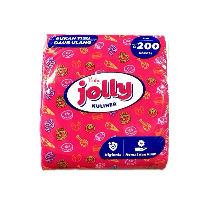 Jolly Facial Tissue Pop Up 200's / Jolly Pop Up 200 Sheet - Jolly