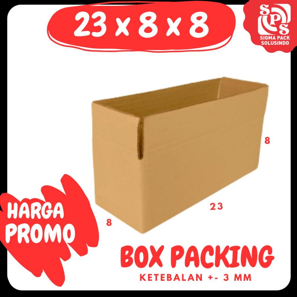 

kardus 23x8x8 box Packing A1 Dus Kardus botol Kotak Kemasan Sparepart dus botol zigma pack