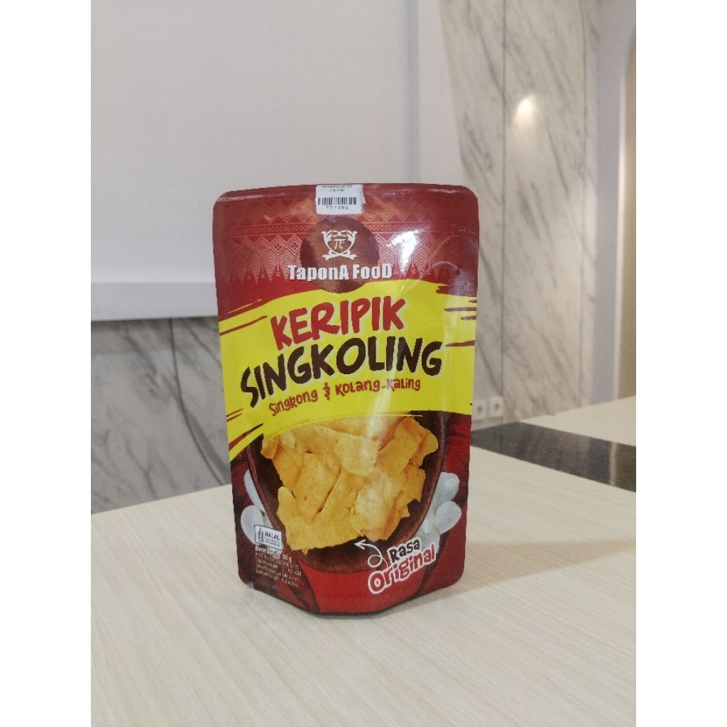 

Oleh Oleh Khas Lombok NTB Keripik Singkoling (Singkong Dan Kolang Kaling) Enak dan Gurih