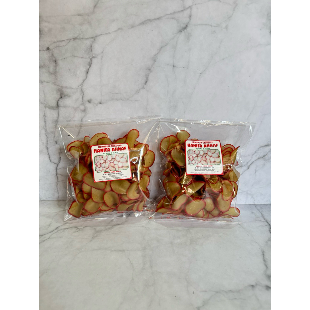

Kerupuk Gandum Khas Nagara 250gram