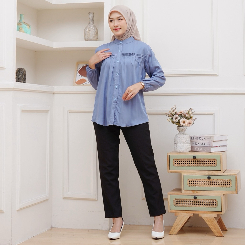 BLOUSE ARYANI Rayon Twill Atasan Wanita