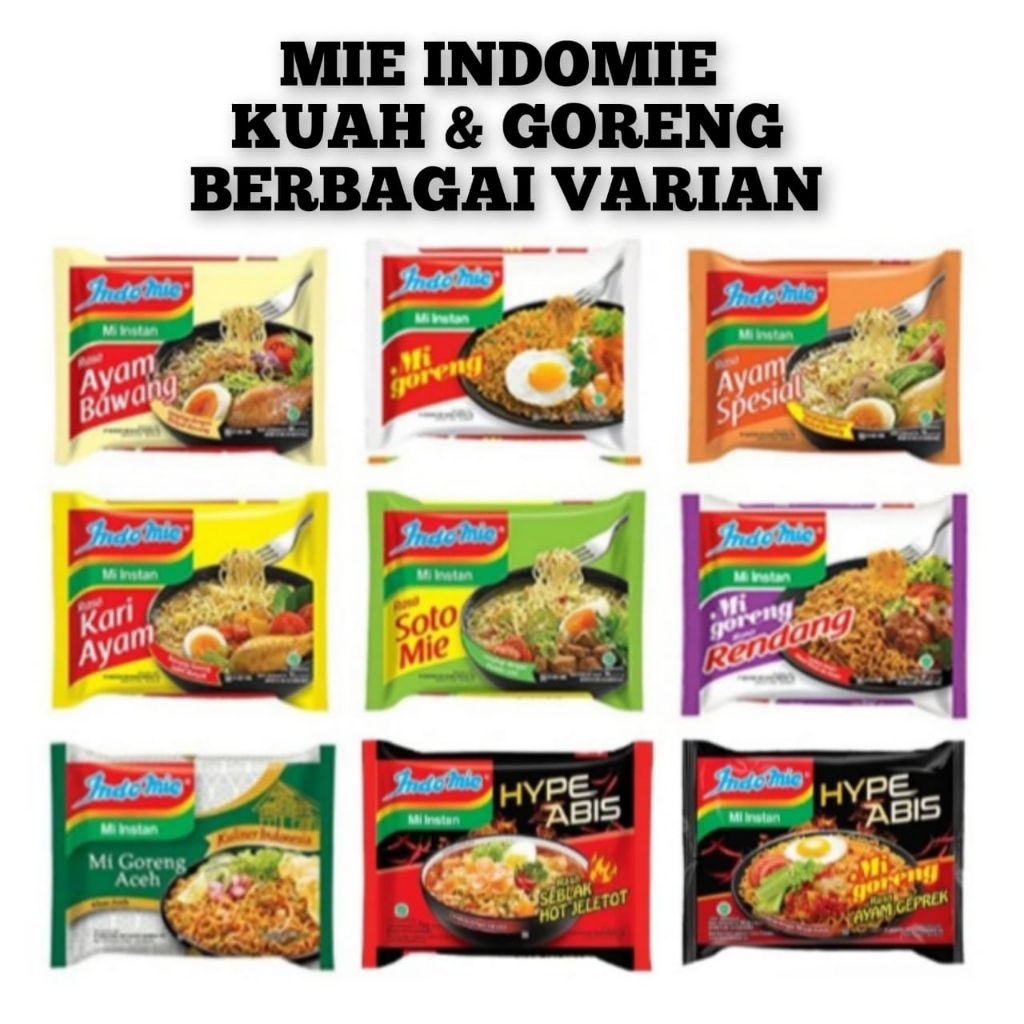 

1 Dus MIE INDOMIE Kuah & Goreng Mie instan terenak 1/2/5/10pcs #Mie instan #mie Indomie kuah #indomie goreng #indomie Aceh #indomie rendang #mie Indomie dengan berbagai macam varian #termurah terlengkap tercepat #kebutuhan sehari hari Paling banyak di c