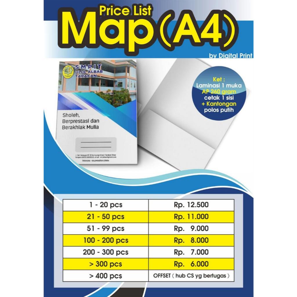 

Map Custom Print 1 sisi_ murah cepat