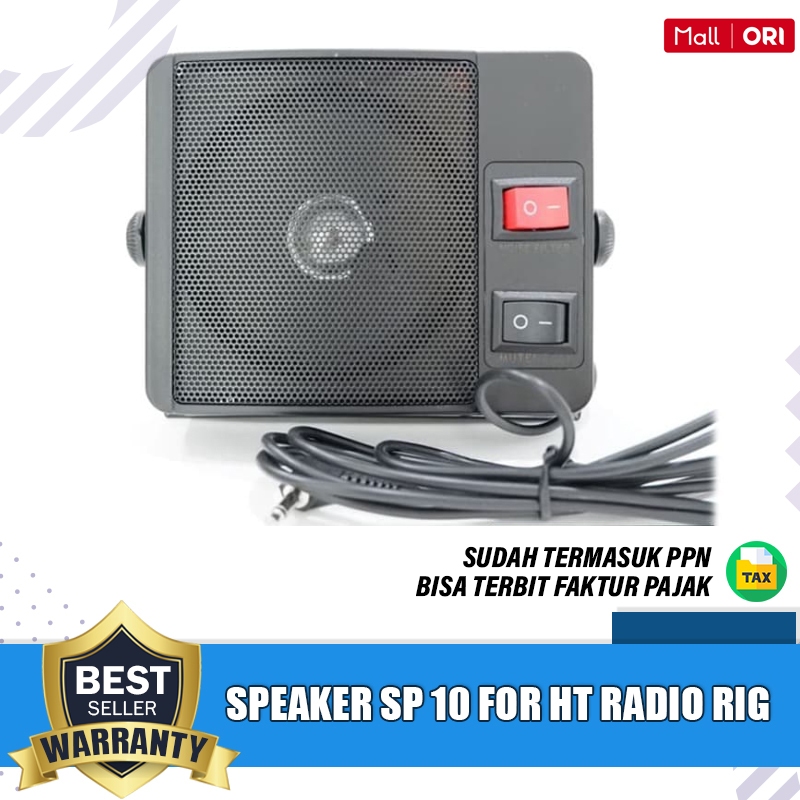 Speaker Radio Rig Ht TC 750 Tc750 SP 10 Sp10 External Speaker For HT RIG Kenwood Yaesu