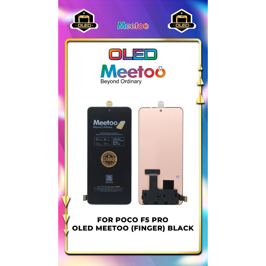LCD XIAOMI REDMI POCO F5 PRO (OLED BISA FINGERPRINT) OLED MEETOO