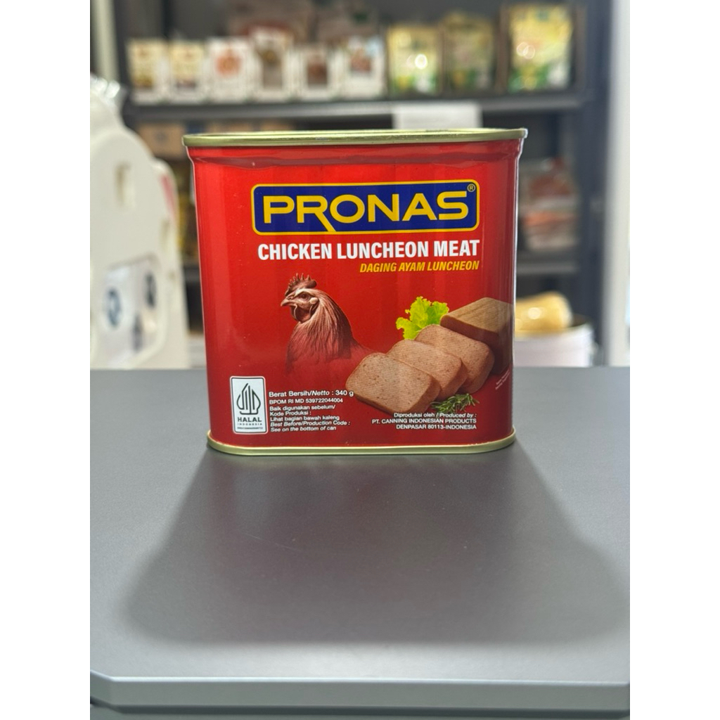 

PRONAS CHICKEN LUNCHEON MEAT / DAGING AYAM LUNCHEON 340gr
