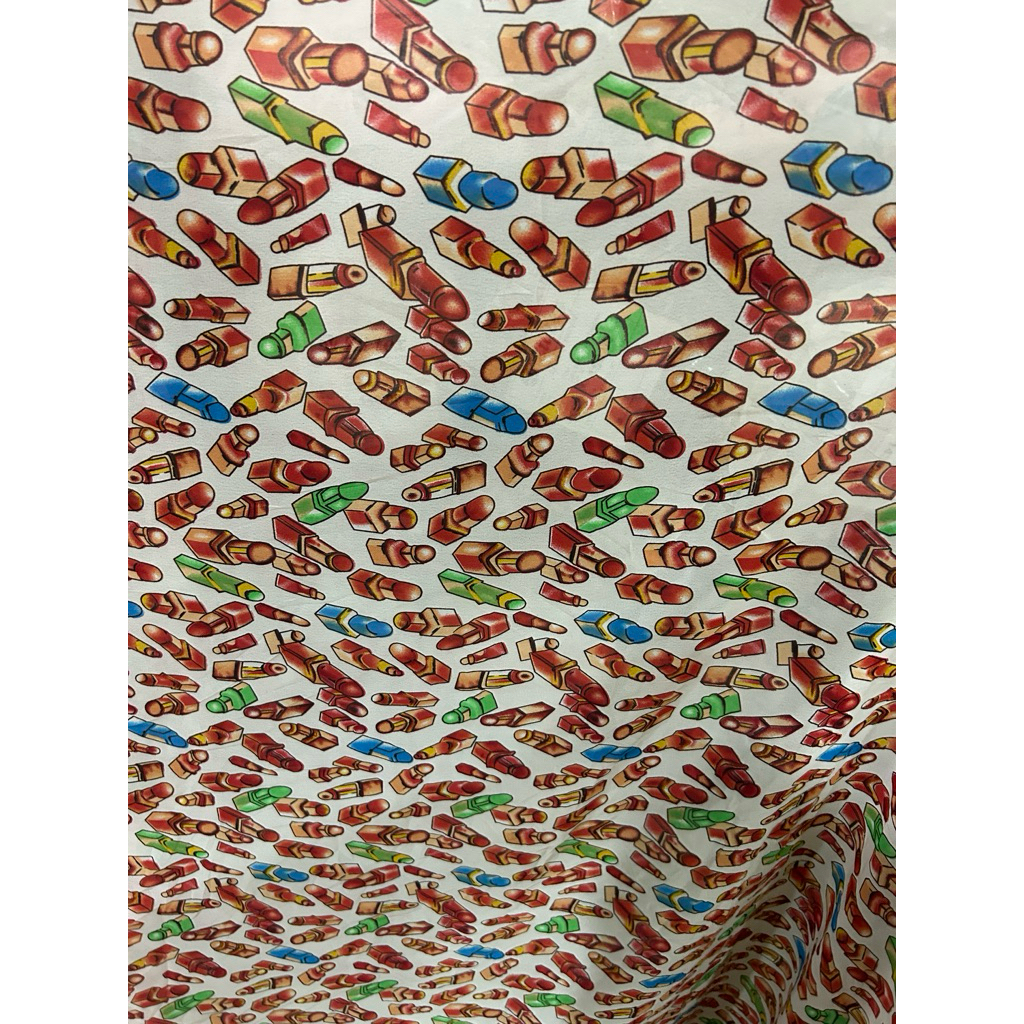 KAIN SIFON MOTIF ABSTRAK