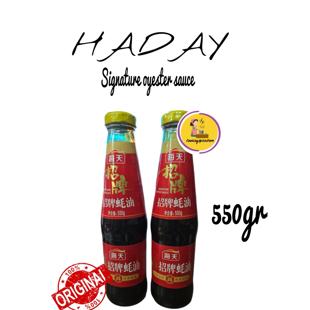 

Sauce tiram haday signature oyester sauce 550 gram