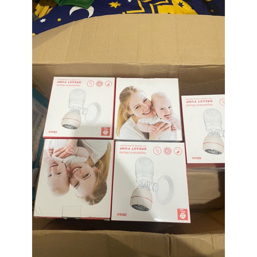 Premium Dr.Spock Pompa Asi Elektrik Tanpa Kabel Otomatis Portabel Pomping AsiBayi Hisap Kuat Breast