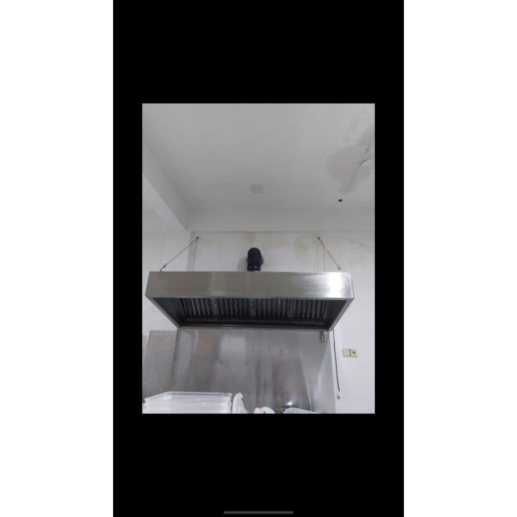 WALL MOUNTED HOOD GETRA ALAT PENGHISAP ASAP DAPUR