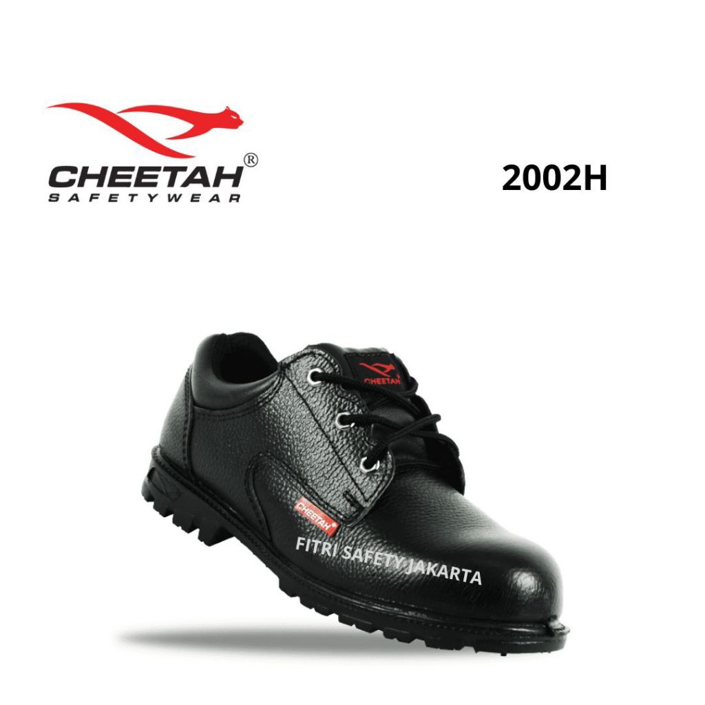 SEPATU SAFETY CHEETAH NITRILE -2002H / SEPATU SAFETY SHOES  CHEETAH 2002H
