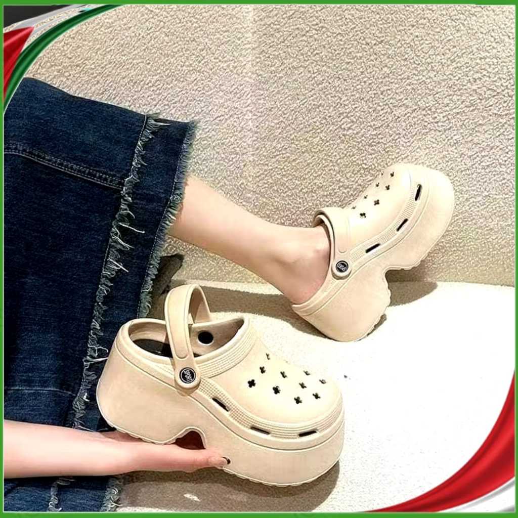 Sandal sepatu wanita Fuji / Sandal jelly karet EVA Korean style Size 36 - 41 - Safa.300