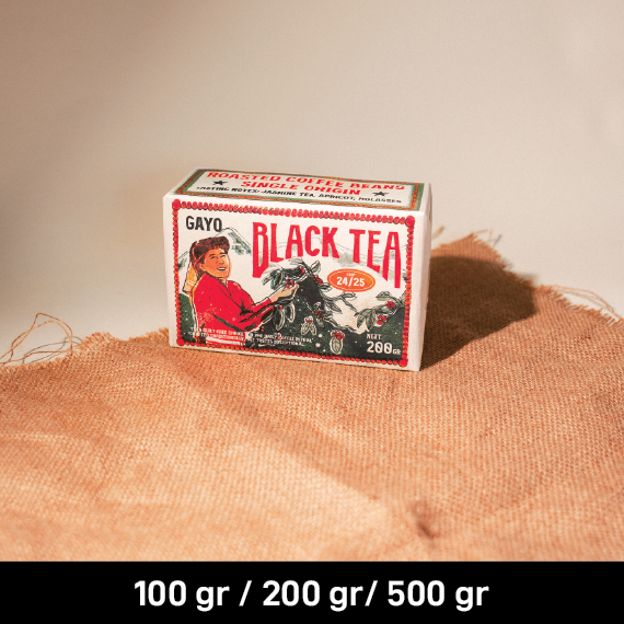 

GAYO BLACK TEA Specialty Coffee Beans by Space Roastery Biji Kopi/Bubuk Arabika