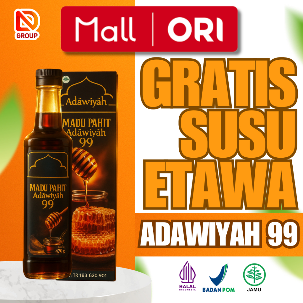 

Madu Pahit Adawiyah 99 – Madu Hitam Herbal untuk Maag, Rematik, Hipertensi & Stamina